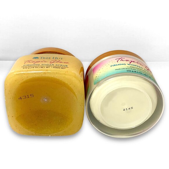 Tree Hut—Tropic Glow 2pc Set—Firming Sugar Scrub & Whipped Shea Body Butter - Picture 4 of 8